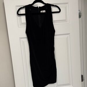 Emerald Sundae Black Mini Dress